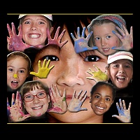 8x12 Painted Faces